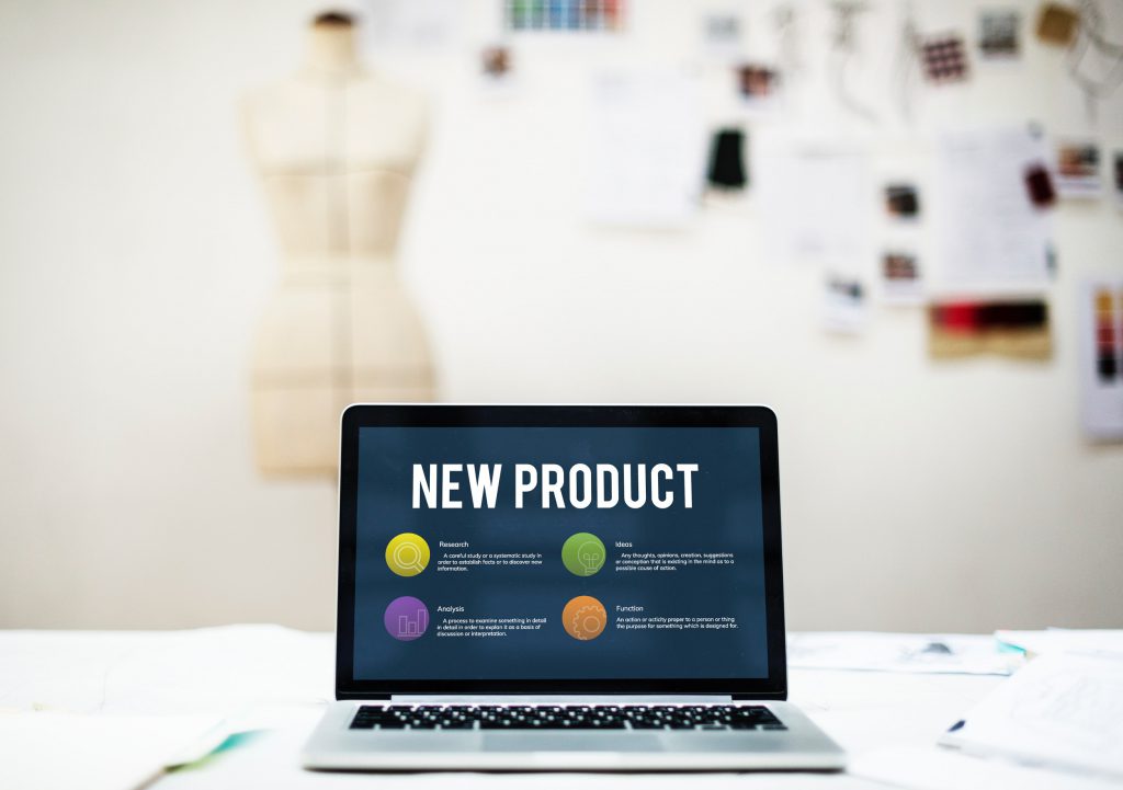 Foto van nieuwe website toont dat wij uw nieuwe website maken